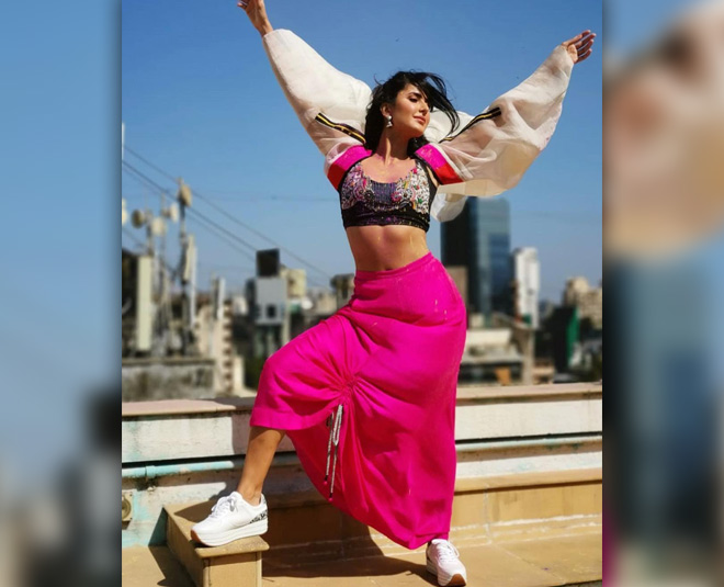 साड़ी विद शूज Katrina Saree And Shoe