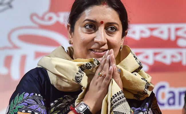 Smriti Irani speech