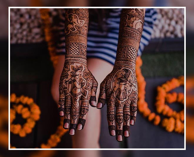 Radha krishna mehendi designs for navaratri | Mehndi art designs, Mehndi  designs, Peacock mehndi designs