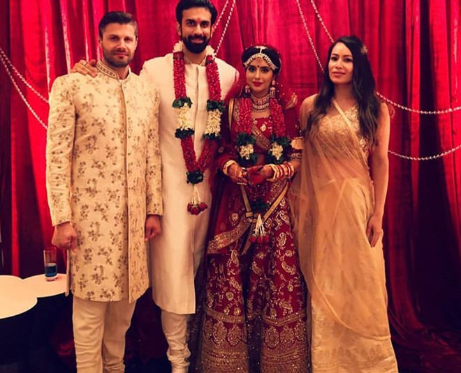 charu asopa rajeev sen rajasthani style wedding pictures 