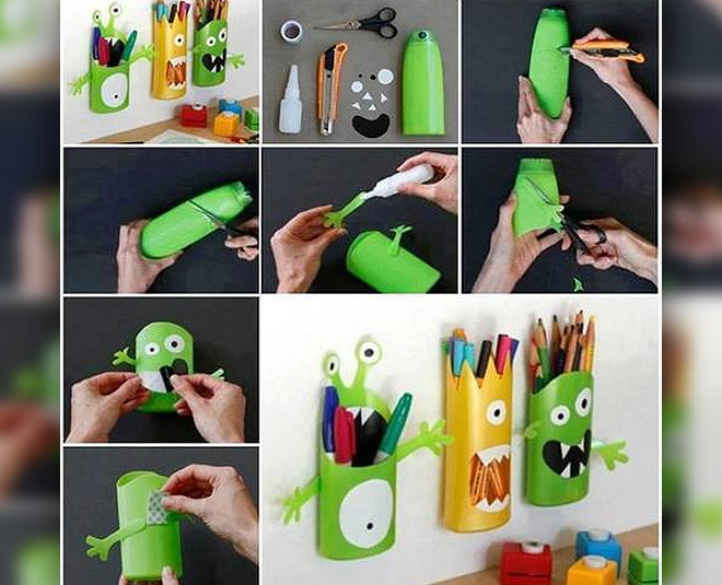 inside  plastic bottles reuse