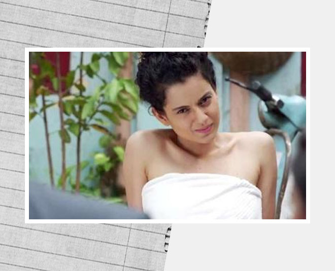 kangana ranaut pic in towel tanu weds manu returns