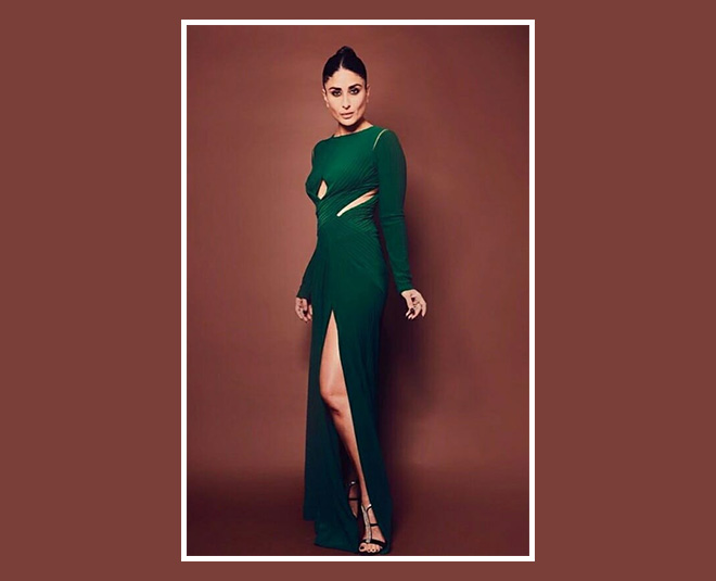 kareena emerlad dress