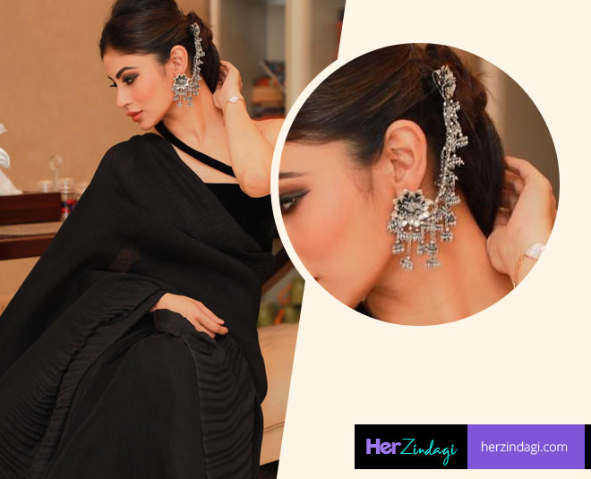 mouni roy earring fashion 