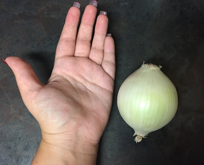 onion hand for fever
