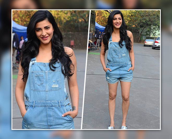 shruti hasaan aquarius denim