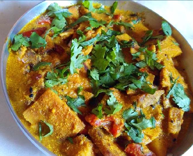 suran ki sabji inside 