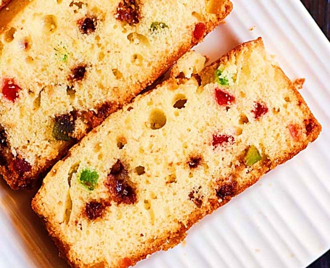 sweet tutti frutti bread inside 