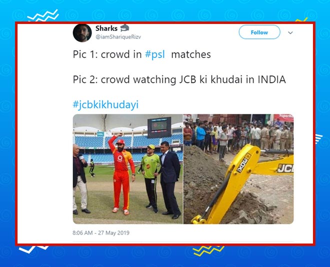 viral things on social media jcb