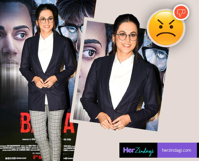 तापसी पन्नू Taapsee worst looks eight march inside