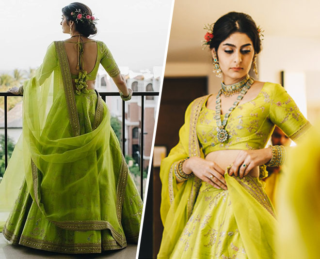 Sabyasachi Designer Green Soft Net Lehenga Choli for Wedding, Indian  Sequins Embroidery Work Lehenga Choli for Women, Bridal Ghagra Choli - Etsy  Hong Kong