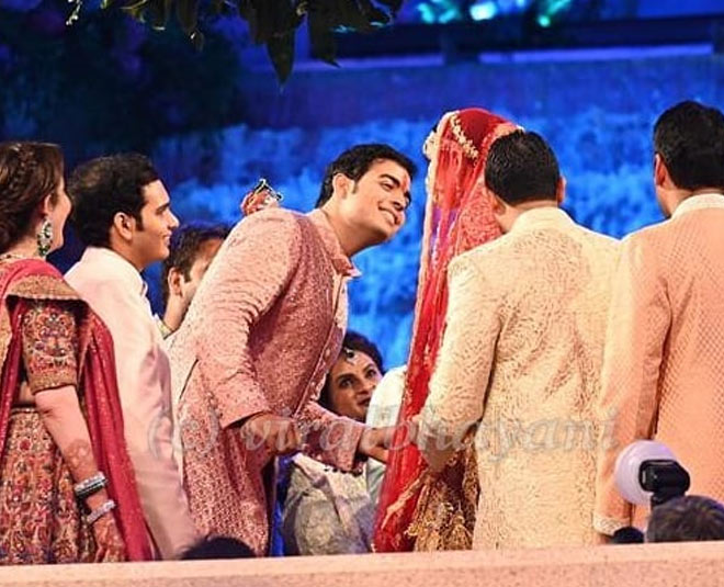 akash ambani shloka mehta entry 