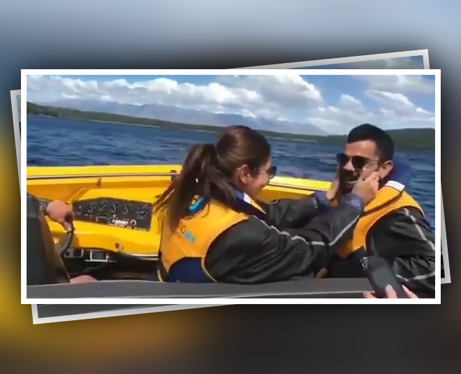 anushka sharma boat ride