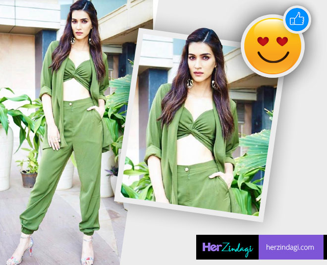 कृति सेनन best look of the week kriti sanon