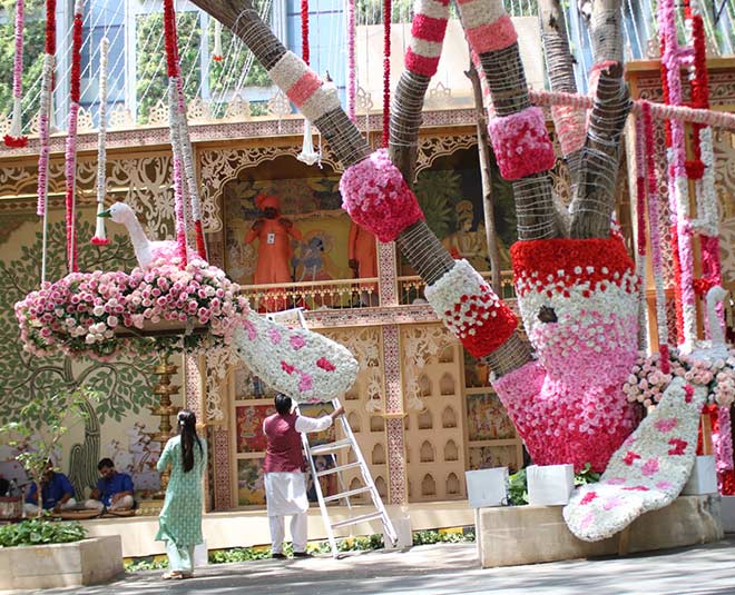 decoration jio garden inside 