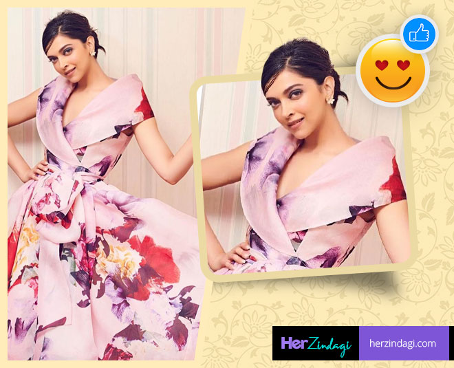 दीपिका पादुकोण deepika padukone best looks of the week bollywood actress flowery dress