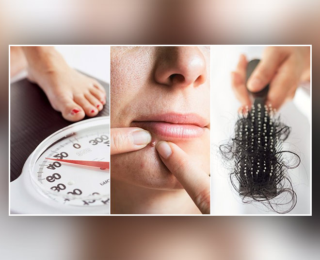 fat women with hair fall inside 