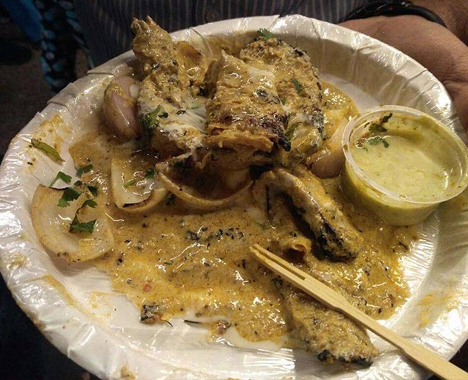 malai soya chaap tikka inside 