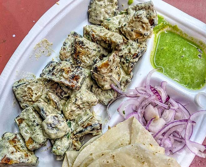 malai soya chaap tikka inside 