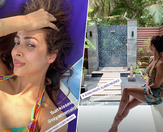 malaika arora maldives h bachelorrate party inside 