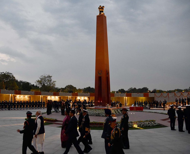national war memorial delhi inside