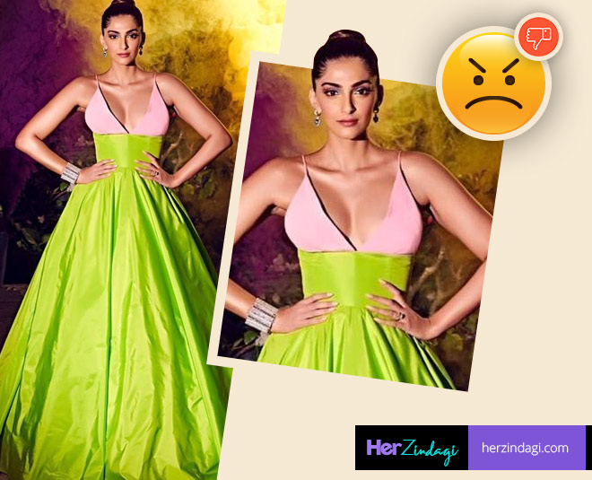 सोनम कपूर sonam kapoor worst look this week inside