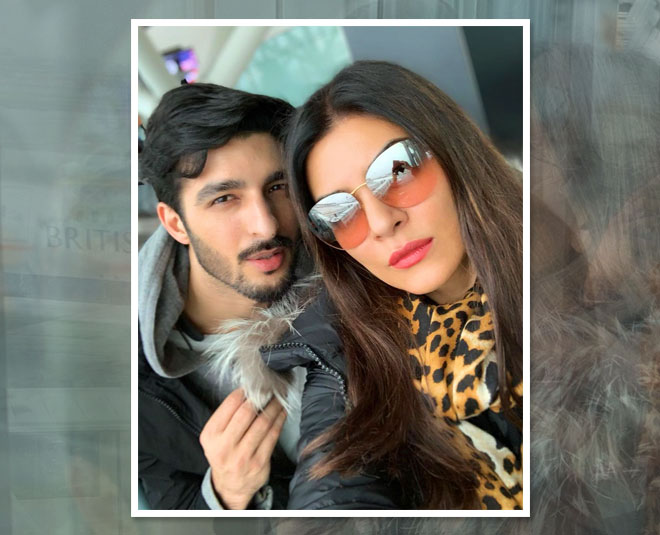 sushmita sen rohman shawl london romantic  vacation 