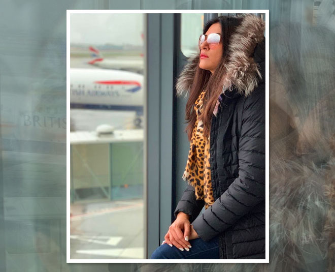 sushmita sen rohman shawl london romantic  vacation 
