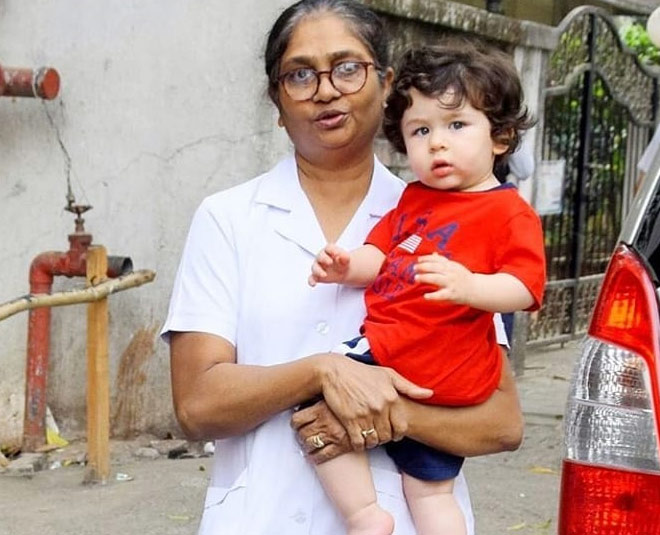taimur ali khan with nanny