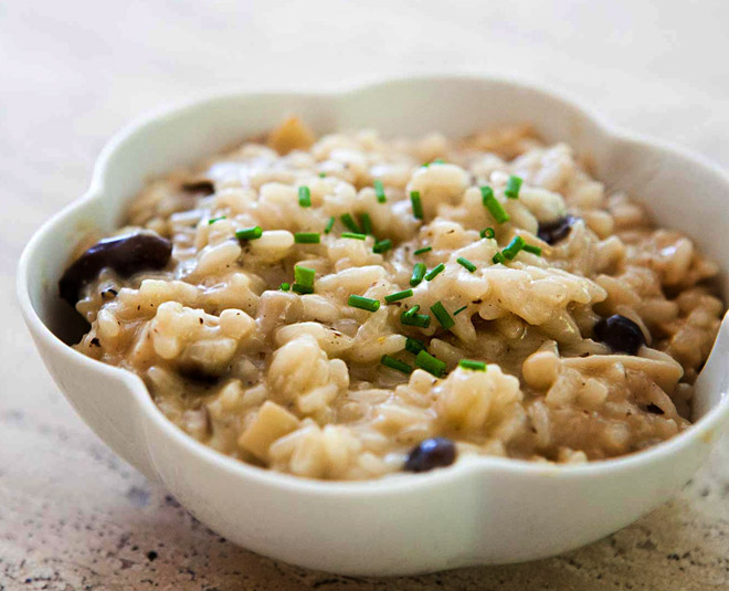 vegetable risotto inside 