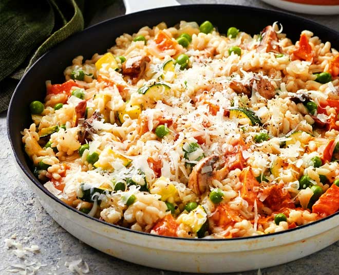 vegetable risotto inside 