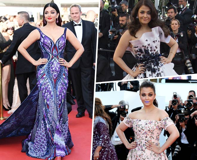 Cannes 2018: Stop. And See. Aishwarya Rai Bachchan's Dramatic Entry In  Purple And Black