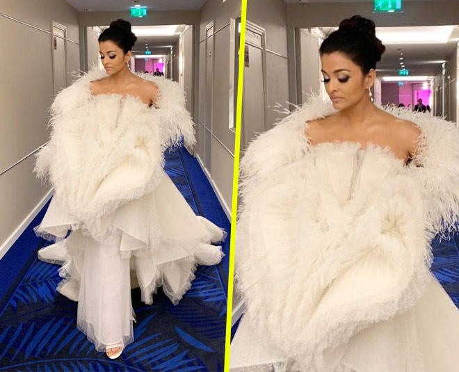 Cannes 2019: Aishwarya Rai is an angel in feathery white gown on red  carpet. See pics and videos - India Today