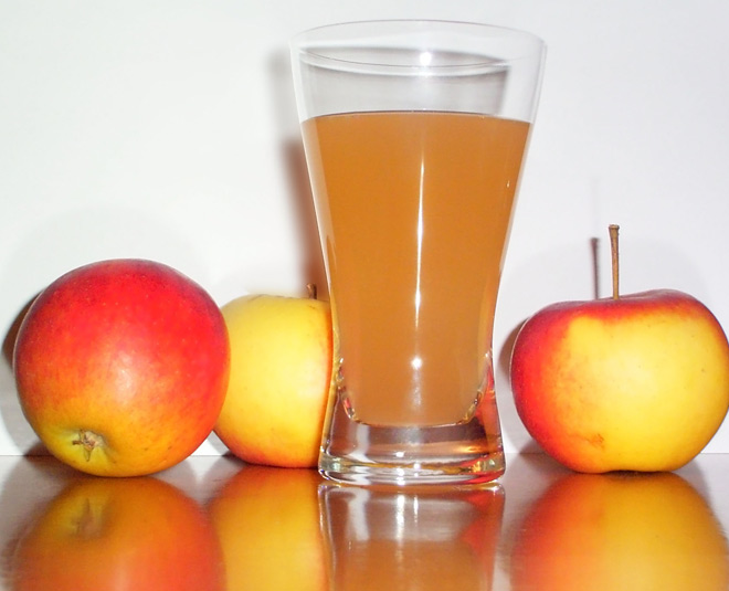 apple juice for glowing skin