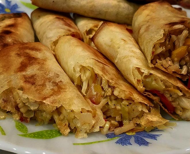 cook spring rolls recipe at home inside 