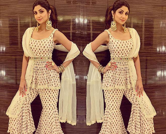 dupatta style shilpa