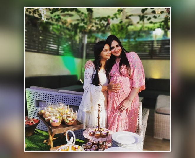 esha deol baby shower insde