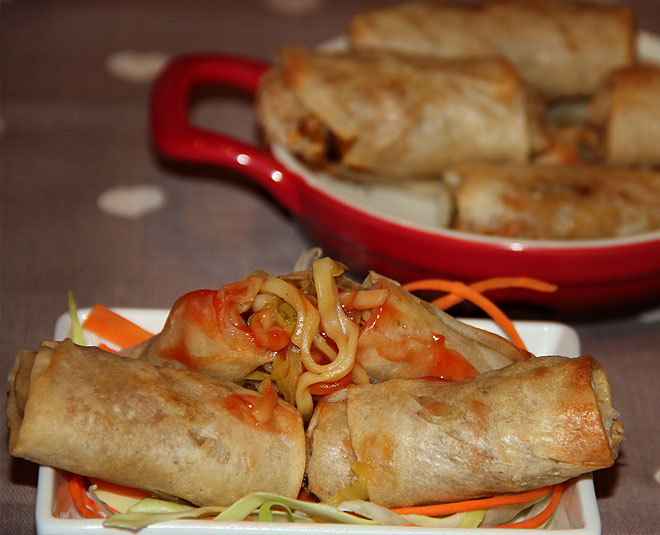 How To Make Noodles Spring Rolls At Home how to make noodles spring