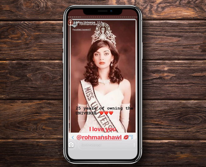 insta story by sushmita sen boyfriend