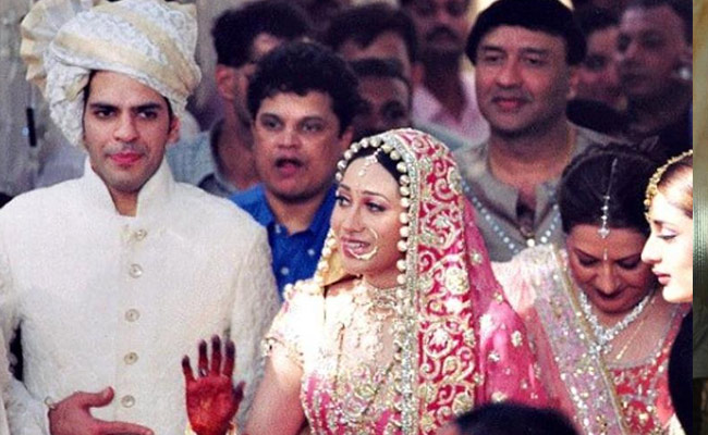 रणबीर कपूर की बहन करिश्मा कपूर ने किससे शादी की थी? karishma kapoor wedding pictures