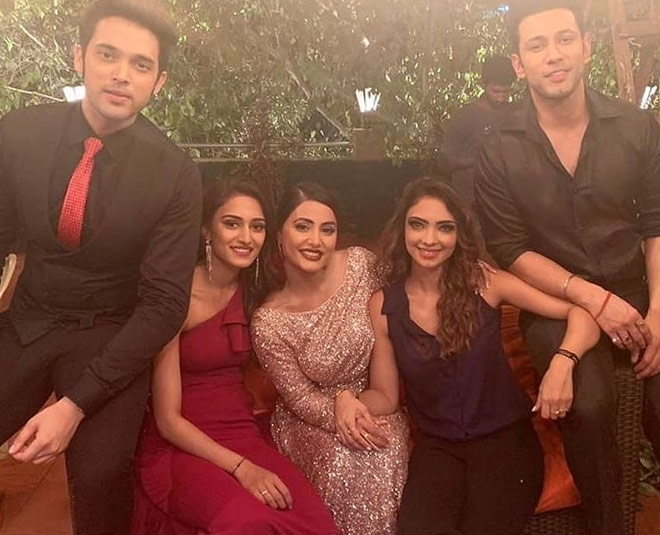 kasautii zindagii kay  hina khan farewell party