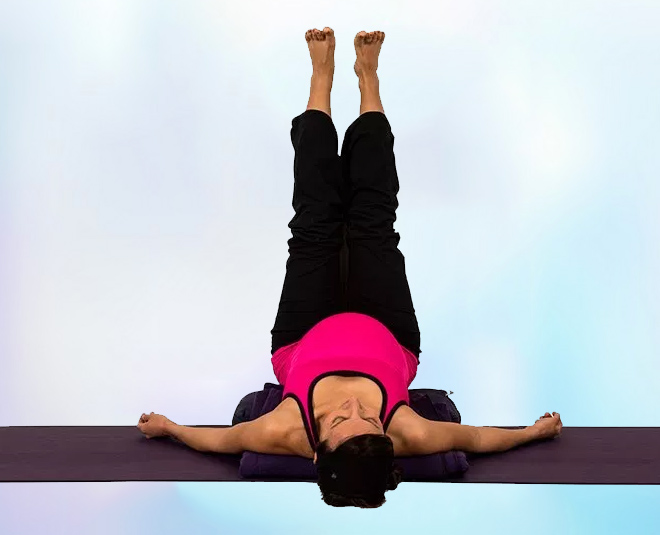 leg up the wall pose fitness