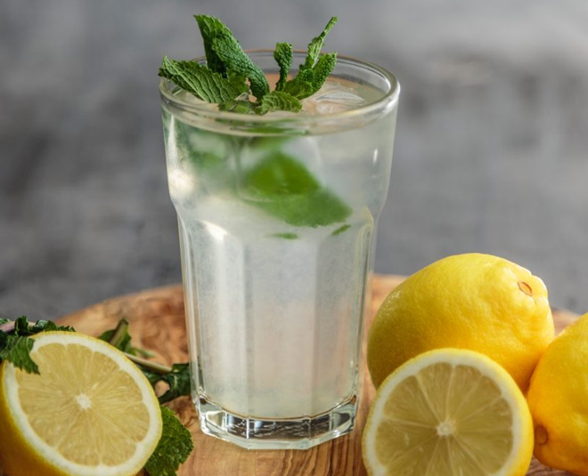 lemon water drink