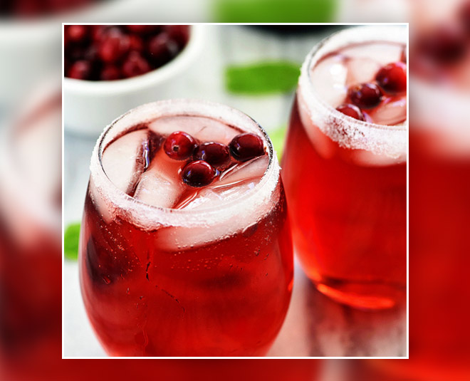 mocktails recipe cranberry