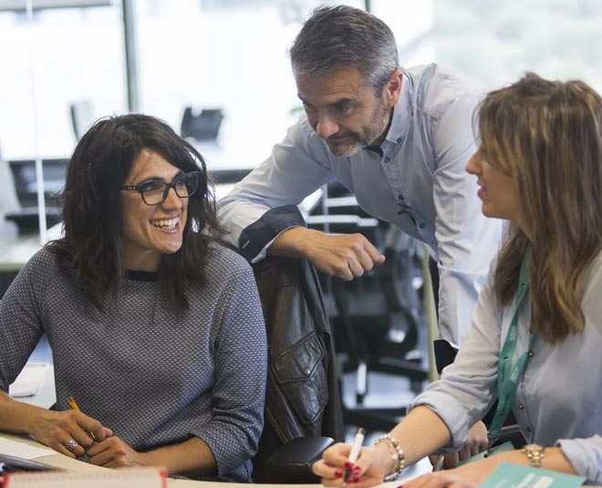 office happiness inside 