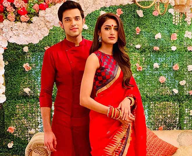 parth samthaan erica fernandes sets of kasautii zindagii kay inside 