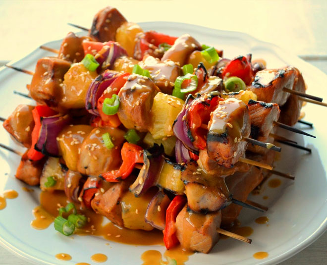 pineapple tofu kebab recipe directions