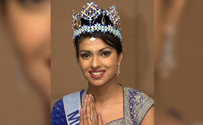 In which year did Priyanka win the title of Miss World? priyanka miss world