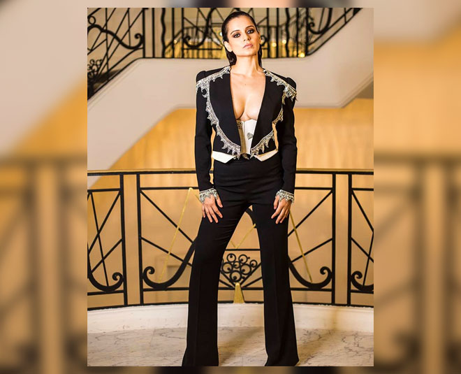 ranaut at cannes film festival red carpet inside 