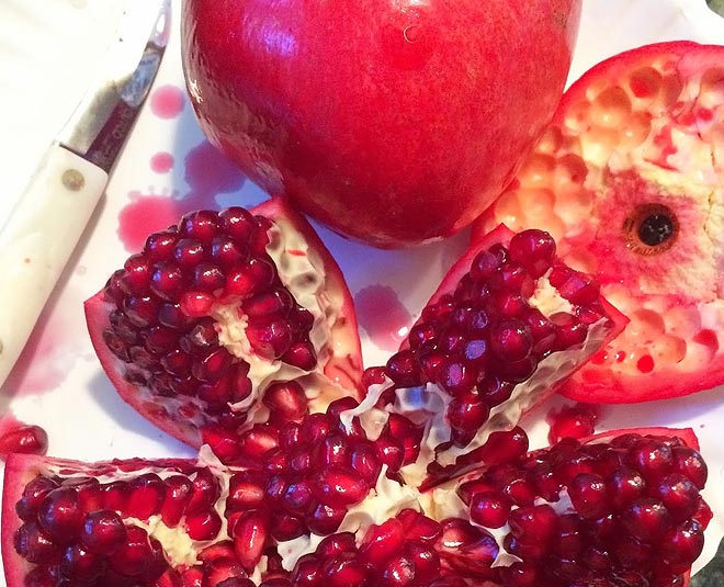 ripe fruit pomegranate